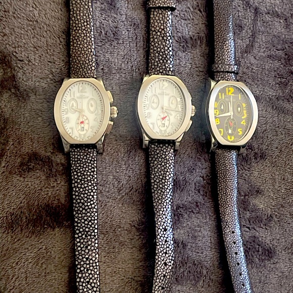 SWISS WATCH BY AQUAMARIN each registered with serial number in back ! - Picture 4 of 9